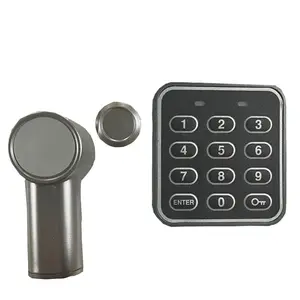 Cajas de seguridad digitales, cerradura electrónica con botones de lámpara para caja de seguridad ATM, cantidad mínima inferior