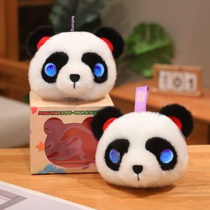 Colgante de robot Panda con IA transfronterizo, juguete de peluche corto, lindo y creativo, con conversación inteligente, compatible internacionalmente - Product Image 1