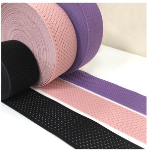 Venta al por mayor de ambos lados lisos malla elástica cintura Ropa Accesorios <span class=keywords><strong>aguja</strong></span> tejida correas elásticas - Product Image 1