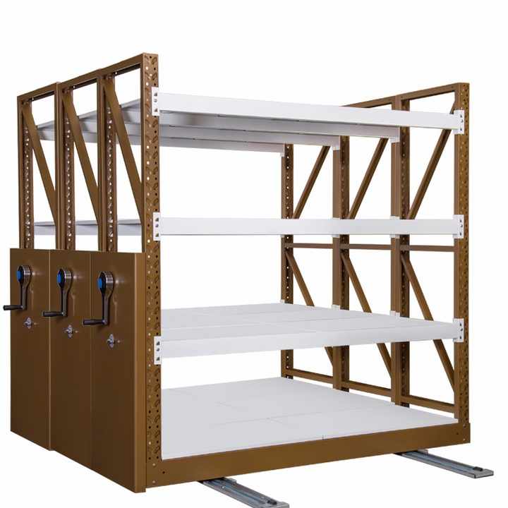 Heavy Duty Mobile Warehouse Racking System Light to Medium Duty Metal ...