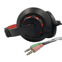 Headphone Gaming PC Profesional Berkabel dengan Suara Surround, Peredam Kebisingan Aktif (ANC), Tahan Air IPX-5, dan Suara Seimbang