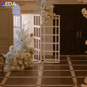 Cabina Telefónica Blanca LEDA para Decoración de Bodas, Audio/Video, Flores, Neón, Cabina Telefónica de Londres para Bodas - Product Image 2