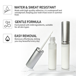 Pegamento para <span class=keywords><strong>Pestañas</strong></span> Postizas de Tira Completa, Pegamento Blanco Impermeable de Marca Propia, Pegamento <span class=keywords><strong>Adhesivo</strong></span> para <span class=keywords><strong>Pestañas</strong></span> de Visón al por Mayor con Logotipo Personalizado - Product Image 4