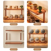 Organisateur de porte-gobelets, présentoir de tasse de comptoir pour table à manger de cuisine