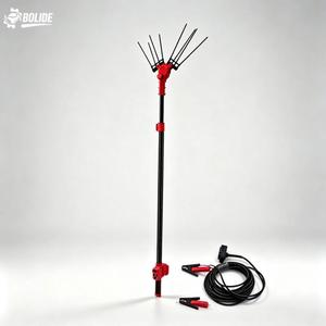 Râteau à olives électrique avec double tête vibrante, vitesse à vide de 1800 à 2100 tr/min et couple réglable pour la récolte semi-automatique - Product Image 5