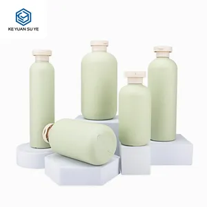 HDPE Soft Touch Plastic Bottles Lotion 6oz 10oz 13oz 16oz 26oz Plastic Luxury Shampoo Bottle With Good Hand Feeling