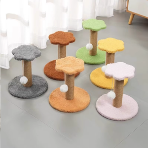 Mới Sang Trọng Hiện Đại Cổ Điển Mèo Scratcher Cây Đồ Chơi Bền Vững Salu Nhung Leo Núi Quả Bóng Thanh Lịch Món Quà Giáng Sinh Bao Bì Carton - Product Image 1