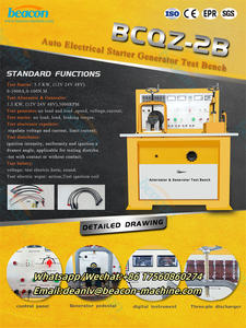 ม้านั่งทดสอบเครื่องยนต์อิเล็กทรอนิกส์อัตโนมัติเครื่องกำเนิด Bcqz-2b สตาร์ทและทดสอบเครื่องกำเนิดไฟฟ้ากระแสสลับสำหรับตรวจจับโมเมนต์ของแรง - Product Image 6
