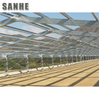 Bâtiments Industriels en Acier pour Élevages de Volailles, Hangars et Bâtiments d'Élevage de Poulets avec Services de Soudage, Pliage et Découpe, Atelier en Acier