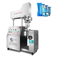 Machine de mélange réservoir de mélange mayonnaise émulsifiant fromage à la crème faisant la machine sous vide laboratoire émulsifiant homogénéisateur mélangeur