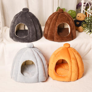 All Seasons Herbst Winter Warmes Katzen haus Umwelt freundlich Abnehmbar Wasch bar Halb geschlossene Katze Villa Solid Pattern <span class=keywords><strong>Dog</strong></span> <span class=keywords><strong>House</strong></span> Pet - Product Image 6