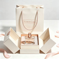 Boîte de présentation cosmétique, coffret cadeau parfum, sac en papier pour rouge à lèvres, emballage compact à fentes, écologique, double porte, boîte à parfum