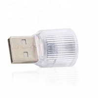 USB tactile LED lumière ambiante RVB Mini RVB Auto intérieur lampe décorative voiture atmosphère ampoule néon voiture lumière accessoires