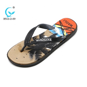 New phong cách Hawaii bãi biển người đàn ông dép đi trong nhà Cao Su và eva người đàn ông lật flip flops - Product Image 4