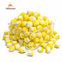 Fabricants chinois de bonbons gélifiés, vente en gros de nouveaux bonbons fruités, bonbons sucrés au citron lyophilisé