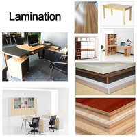 Film décoratif PVC grain de bois super mat pour panneaux MDF et WPC, membrane de laminage plat sous vide pour portes et armoires