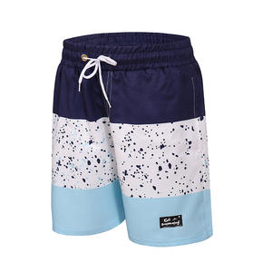 Pantalon de plage pour enfants taille haute <span class=keywords><strong>Short</strong></span> de <span class=keywords><strong>bain</strong></span> à séchage rapide avec filet intérieur Coupe ample <span class=keywords><strong>Short</strong></span> de <span class=keywords><strong>bain</strong></span> pour garçon Couleur Lavé Style doux - Product Image 5