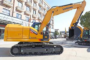 Excavatrice sur chenilles moyenne LiuGong 920F de 20 tonnes d'occasion d'origine avec pompe à engrenages de boîte de vitesses à moteur Cummins-Core Components à vendre - Product Image 3