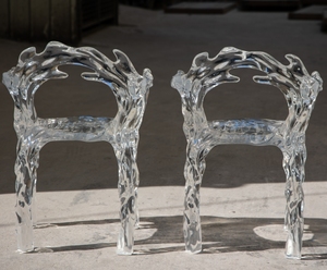 Vente en gros de chaises de salle à manger en cristal époxy haut de gamme de luxe design flamme durable pour Villa Home <span class=keywords><strong>Club</strong></span> Hotel <span class=keywords><strong>Table</strong></span> à thé Salon - Product Image 6