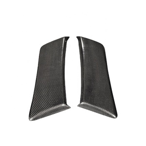 Décorations extérieures de carrosserie en carbone brillant de haute qualité, garnitures latérales, panneaux de ventilation des ailes arrière, protection pour <span class=keywords><strong>Mustang</strong></span> 2015-2019 - Product Image 2