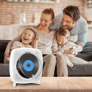 Reproductor de CD Portátil Blanco con Bluetooth, Recargable, Dispositivo de Audio <span class=keywords><strong>HiFi</strong></span> para Uso en Interiores y Exteriores, con Puerto USB y Conector para Auriculares - Product Image 6