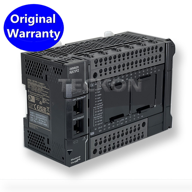 NX1P2-9024DT 10 Points NPN Transistor NX-series NX1P2 PLC Controller NX1P 9024DT Programming Controller NX1P2-9024DT CPU