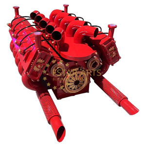 <span class=keywords><strong>Bloc</strong></span> <span class=keywords><strong>moteur</strong></span> industriel <span class=keywords><strong>Table</strong></span> <span class=keywords><strong>basse</strong></span> Vintage métal voiture <span class=keywords><strong>moteur</strong></span> meubles pour Bar KTV Restaurant Steampunk décor à la maison - Product Image 5