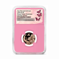 Supports de pièces de monnaie graduées PCGS NGC professionnels de 18 mm, 19 mm, 21 mm, en plastique personnalisé, contrefaits pour pièces de monnaie graduées