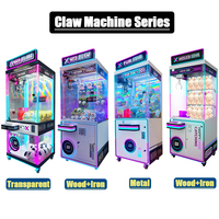 Machine à griffes commerciale pour parcs d'attractions, vente en gros de peluches design pour Nayax, vente en gros de peluches pour machines à griffes