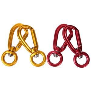 4kN 7075 kait tali anjing pengunci otomatis <span class=keywords><strong>Carabiner</strong></span> pengunci sekrup <span class=keywords><strong>Carabiner</strong></span> <span class=keywords><strong>Mini</strong></span> gerbang lurus Aluminium putar penerbangan - Product Image 2