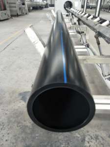 Hdpe צינורות פלסטיק dn50 * 4.6 מ "מ pe100 עבור השקיה מים ריתוך ניקוז עמיד בפני קשיחות גבוהה ניקוז עירוני - Product Image 6