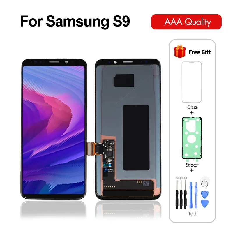 S7 borde LCD para Samsung para Galaxy S3 S4 S5 S6 S8 S9 S10 S20 S21 S22 Plus Ultra S10e S20 S21 FE Pantalla táctil