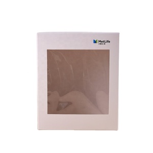 New product Custom White Large Toy Doll Packaging Boxes With Big PVC Window