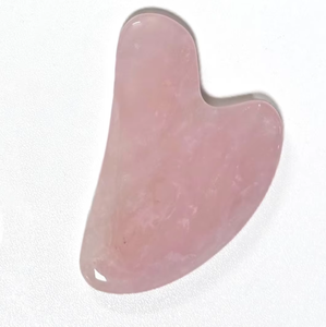 Herramientas de belleza para reafirmar la piel, revitalizador de piel, 100% natural, cuarzo rosa, jade gua sha con caja. - Product Image 6