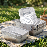 Plateau rectangulaire épaissi pour livraison de repas rapides, fourni par l'usine