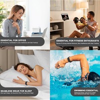 BEEFLYPOWER Gloednieuwe Sport Flex Siliconen Band Zachte Ademende Verstelbare Vervangende Band voor Whoop 5.0