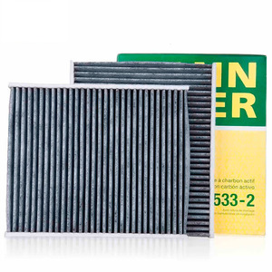 Mann-Filter CUK 2533-2 Filtro de aire de cabina Eliminación de polvo y polen de alta eficiencia con reemplazo OEM genuino de carbón activado - Product Image 3