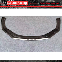 Lèvre avant en fibre de carbone humide 991.2 pour Porsche 911 Carrera S GTS (2016-2018) - Finition polie, installation facile