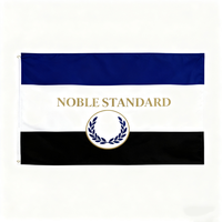 Personnalisé 3x5ft pour bannière Drapeaux de réduction écologiques avec impression numérique Polyester recyclable résistant aux UV pour la promotion de la marque