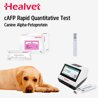 Healvet - Prueba Rápida Cuantitativa de Alfa-Fetoproteína (AFP) Canina, Analizador de Inmunoensayo de Fluorescencia Veterinaria