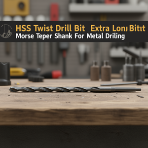 Hss Twist <b>Drill</b> <b>Bit</b> Extra <b>Long</b> Morse Taper Shank For Metal Drilling - Product Image 3