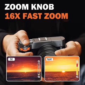 Máy ảnh kỹ thuật số không gương lật chuyên nghiệp 5K/4K, màn hình cảm ứng IPS kép 3.6 inch, đèn LED bổ sung ẩn cho chụp ảnh và quay <span class=keywords><strong>video</strong></span> - Product Image 3