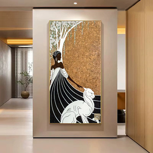 Piastrelle a <span class=keywords><strong>Mosaico</strong></span> di Lusso, Arte Murale in <span class=keywords><strong>Vetro</strong></span>, Decorazione Murale 3D, Dipinto a Olio Personalizzato - Product Image 1