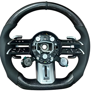 Volant en cuir AMG Dragonfly pour Mercedes W177 W205 W213 X247 X253, de l'ancien au nouveau modèle - Product Image 4