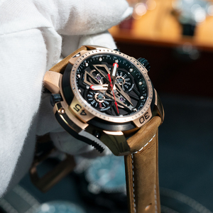 Reef Tiger/RT-relojes para Hombre, mecánico, automático, de pulsera, deportivo, oro rosa, RGA3591 - Product Image 6