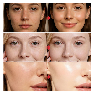 Sérum Visage Hydratant et Repulpant Instantané Effet Verre Lumineux au <span class=keywords><strong>Collagène</strong></span> PDRN et Acide Hyaluronique en Capsules et Brume - Product Image 5