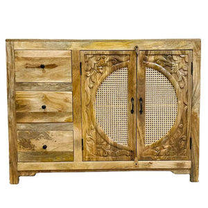 Nuevo Gabinete de Almacenamiento para Sala de Estar, de Madera Maciza Pintada a Mano, para Uso en el Hogar y Hoteles, Disponible para Compra en Línea en India - Product Image 2