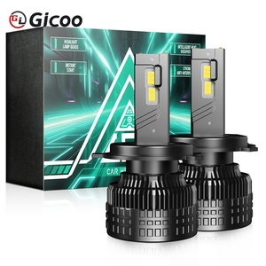 หลอดไฟหน้ารถยนต์ LED 6000K 240W 30000LM H7 H4 แบบสามท่อทองแดง กันน้ำ IP67 ใช้งานได้นาน 50000 ชั่วโมง - Product Image 4
