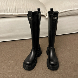 All'ingrosso scarpe firmate di alta qualità tacchi bassi donna Designer tacchi lunghi <span class=keywords><strong>stivali</strong></span> per le donne con i tacchi - Product Image 3