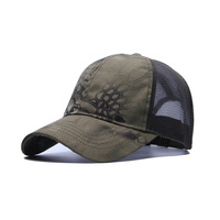 Casquette de Baseball avec Logo personnalisé pour hommes, casquette de Baseball en coton à imprimé camouflage